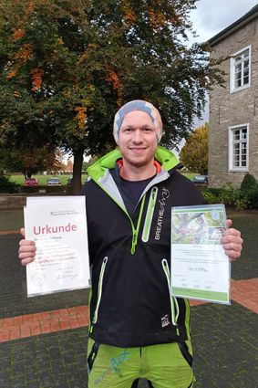 Daniel von Gottberg absolvierte die beste FAW-Prüfung in NRW. (Foto: Marc Brockmann).